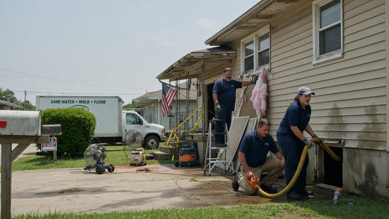Water Damage Repair in Coatesville, IN near me
